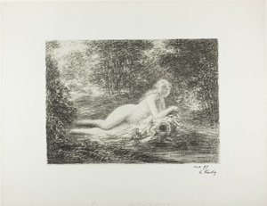 Kevät metsässä tekijältä Ignace Henri Jean Fantin Latour