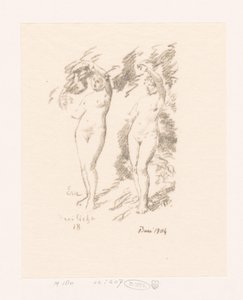 Kaksi Evan tutkimusta tekijältä Ignace Henri Jean Fantin Latour
