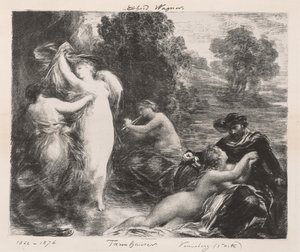 Venusberg tekijältä Ignace Henri Jean Fantin Latour