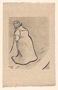Muotokuva laulaja Jeanne Blochista Jeanne Bloch Kahvilakonsertin artistit (sarjan nimi) Le Café Concert (sarjan nimi)