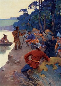 Os primeiros colonos europeus nas margens do rio São Lourenço, atual Quebec, século XVI-XVII (colonizadores europeus nas margens do rio São Lourenço finlandês