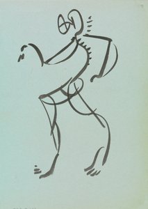 Tanssiva figuuri tekijältä Henri Gaudier-Brzeska