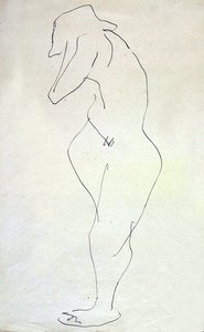 Sophie Nude kääntyy pois