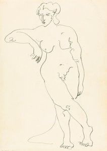 Figura feminina em pé