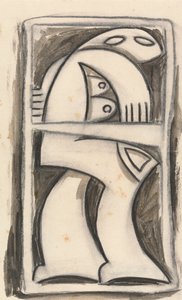 Seisova naishahmo tekijältä Henri Gaudier-Brzeska