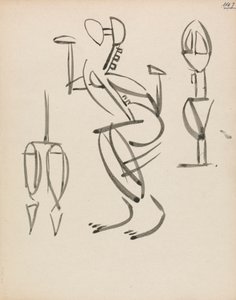 Kolme kuviotutkimusta tekijältä Henri Gaudier Brzeska
