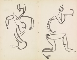 Kaksi kuviotutkimusta tekijältä Henri Gaudier-Brzeska