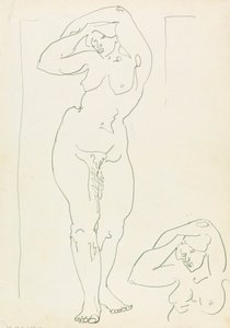 Kaksi tutkimusta naishahmosta tekijältä Henri Gaudier-Brzeska