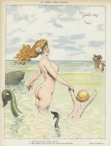 Kuvitus Le Rirelle (väri litho)