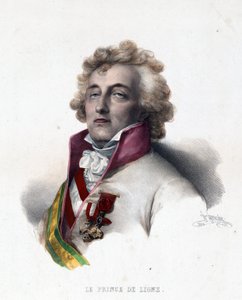 Prinssi Charles Joseph de Lignen (1735-1814) muotokuva - Prinssi de Lignen Charles-Josephin muotokuva - Grevedon, Pierre Louis Henri (1776-1860)