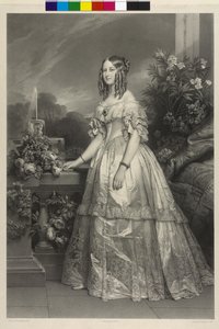 Saksin-Coburgin-Gothan prinsessa Victoria Victoria tekijältä Henri Grevedon