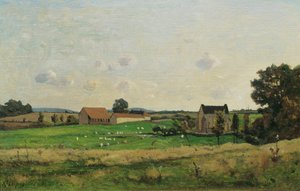 Saulcen kartano (Gonnen osasto) tekijältä Henri Joseph Harpignies