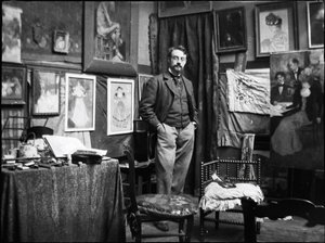 Henri Matisse Henri Evenepoelin työpajassa, 1897.