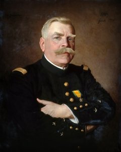 Muotokuva Joseph Joffresta 1852-1931, Ranskan marsalkka tekijältä Henri Jacquier