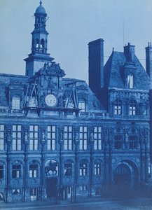 Hotel de Ville Pariisissa, 1853 (syanotypia)
