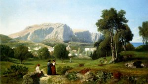 Capri tekijältä Henri Joseph Harpignies