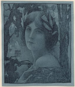 Sweet Night, 1899. tekijältä Henri Jules Guinier