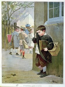 Vangittuna, 1889 tekijältä Henri Jules Jean Geoffroy