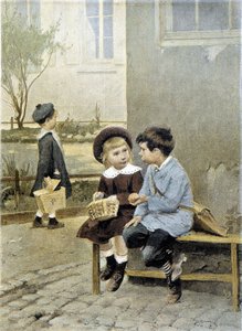 Koulu: ilmainen vaihto - Geoffroy tekijältä Henri Jules Jean Geoffroy