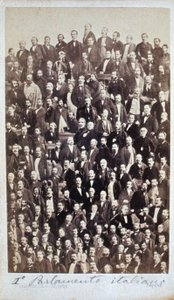 ENSIMMÄINEN ITALIAN PARLAMENTTI 1861 tekijältä Henri Le Lieure