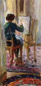 Taiteilijan tytär; Taiteilijan tytär, tekijältä Henri Lebasque
