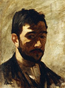 Taiteilijan muotokuva, 1888 tekijältä Henri Lebasque