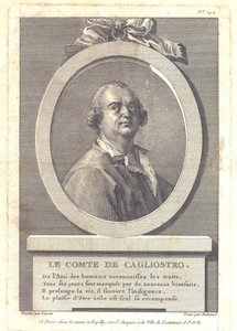 Kreivi Alessandro di Cagliostro 1743-1795, 1781