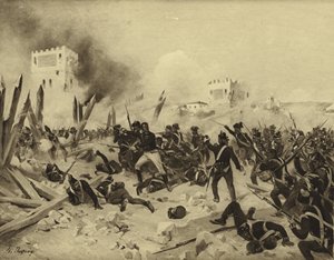 Badajozin taistelu, 1812 (syväpaino)