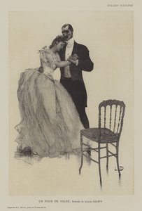 Un Tour de Valse, Ludovic Halevyn novelli. tekijältä Henri Lucien Doucet