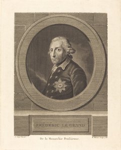 Frederick Suuri, Preussin kuningas tekijältä Henri Marais after Anton Graff