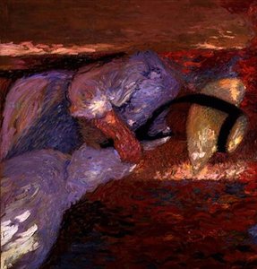 Ompelu auringonvalossa (öljy kankaalle) tekijältä Henri Martin