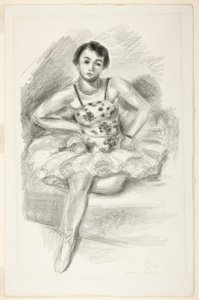 Balettitanssija, alkaen Kymmenen tanssijaa tekijältä Henri Matisse