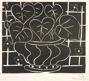 Begonioiden kulho I tekijältä Henri Matisse