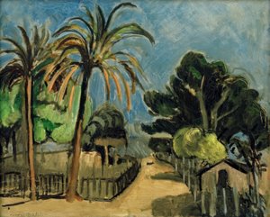 Englantilainen puutarha Nizzassa tekijältä Henri Matisse