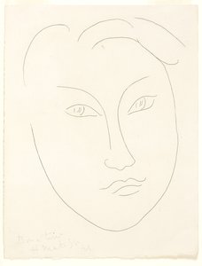 Nuoren pojan kasvot tekijältä Henri Matisse