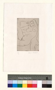 Nukkuva hahmo tekijältä Henri Matisse