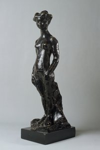 Tyttö seisoo, kädet vierellään tekijältä Henri Matisse