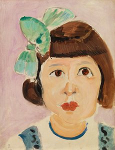 Nuoren tytön pää (Tête de fillette) tekijältä Henri Matisse