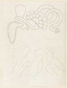 Hérodiade, kohtaus II, levy yksitoista Mallarmén Poesies-romaanista. tekijältä Henri Matisse