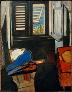 Sisustus viululla tekijältä Henri Matisse