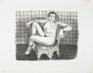 Nuori hinduistinen odalisko tekijältä Henri Matisse
