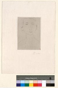 Nuori puolalainen nainen tekijältä Henri Matisse