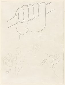 Le Guignon, levy kaksi teoksesta Poesies de Mallarmé (Mallarmén runot) tekijältä Henri Matisse