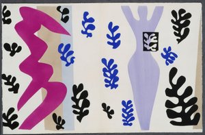 Veitsenheittäjä. Teoksesta "Jazz". Taulu XV. S. 106 tekijältä Henri Matisse