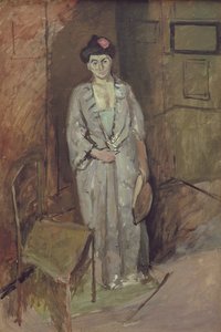 Madame Matisse en Japonaise (Japanilainen nainen) 1901 (öljy kankaalle) tekijältä Henri Matisse