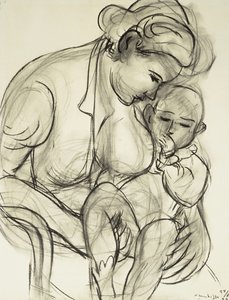 Äitiys; Maternite tekijältä Henri Matisse