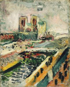 Notre-Dame, noin 1900 (öljy kankaalle). tekijältä Henri Matisse