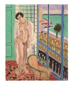 Alaston ikkunassa tekijältä Henri Matisse