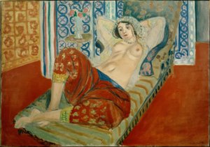Odaliskia punaisissa housuissa tekijältä Henri Matisse