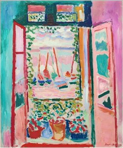 Avoin ikkuna, Collioure tekijältä Henri Matisse